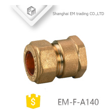 EM-F-A140 Conector rápido hembra conector rápido latón unión tubo de unión